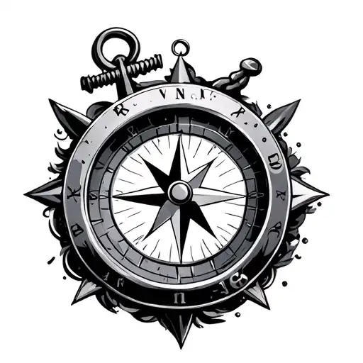 Compass And Anchor