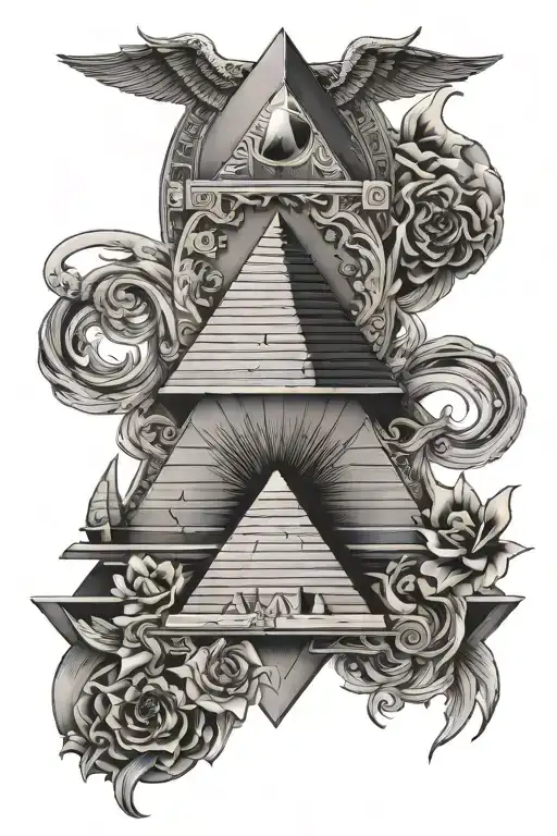 Without Becomes Pyramid