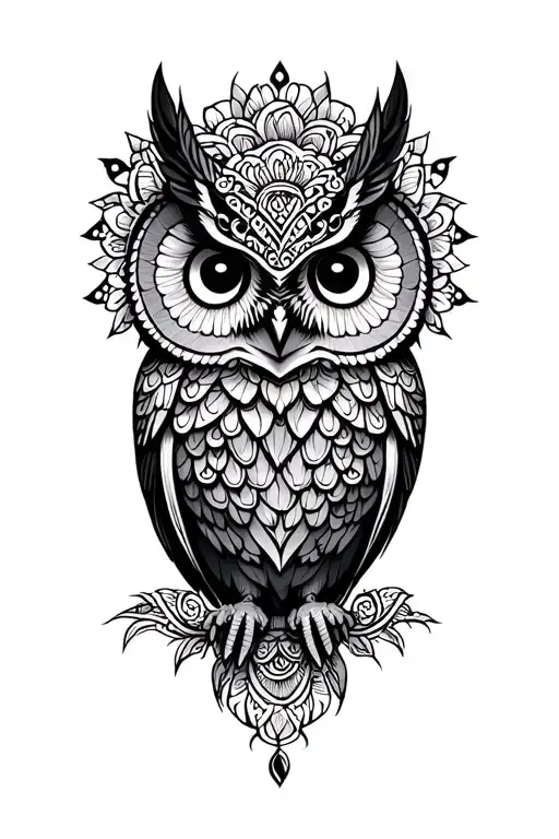Owl Mandala