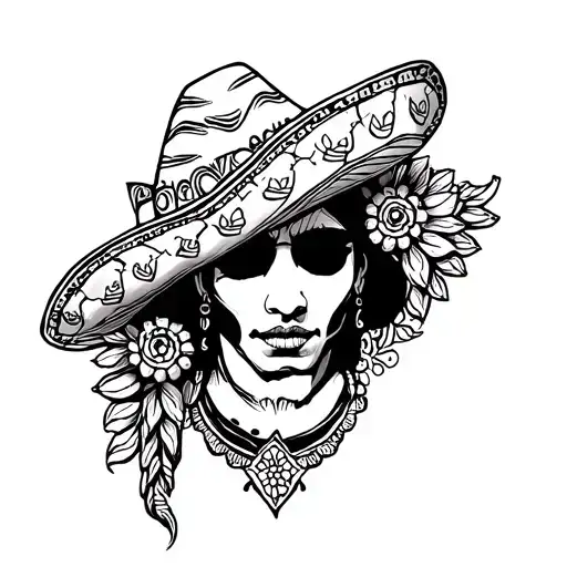 Draw Me A Mexican Inspired