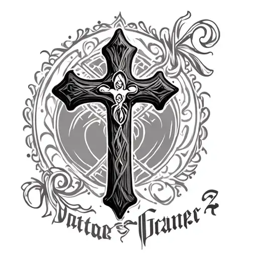 Cross And Add 2 Name