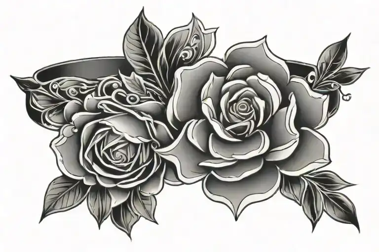 Bracelet Tattoo On Forearm