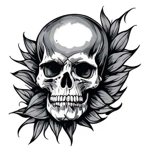 Men's Upper Arm Sleeve Tattoo Design