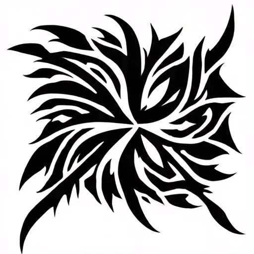 Muskogee Creek Nation Wind Clan Symbol