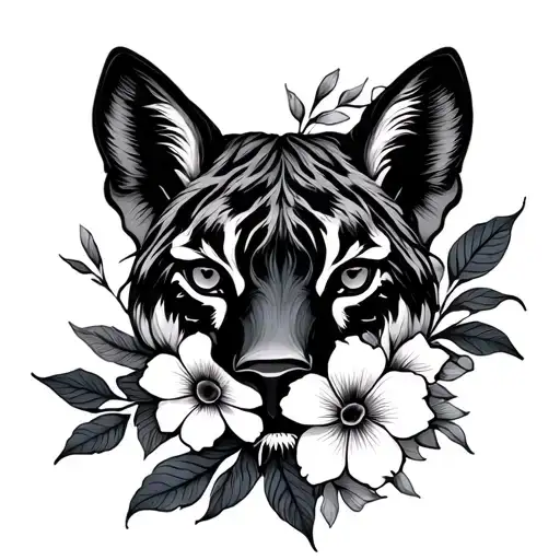 Floral With Animal Inspired