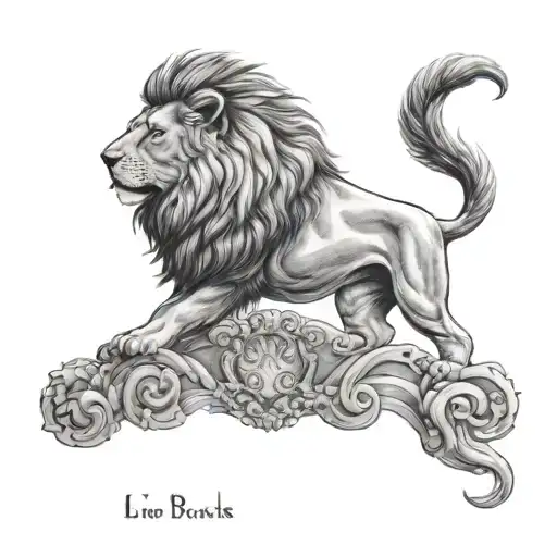 Full Back Piece Using A Lion
