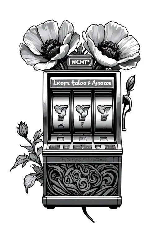 Slot Machine Poppy Flowers
