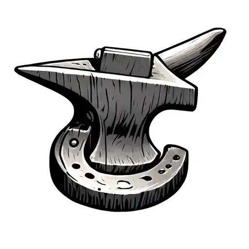 Horse Shoe And Anvil