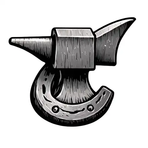 Horse Shoe And Anvil