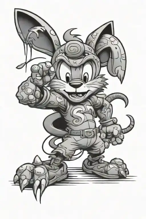 Cartoons From 90S To 2008