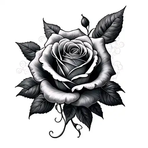 Roses Quarter Sleeve Clouds