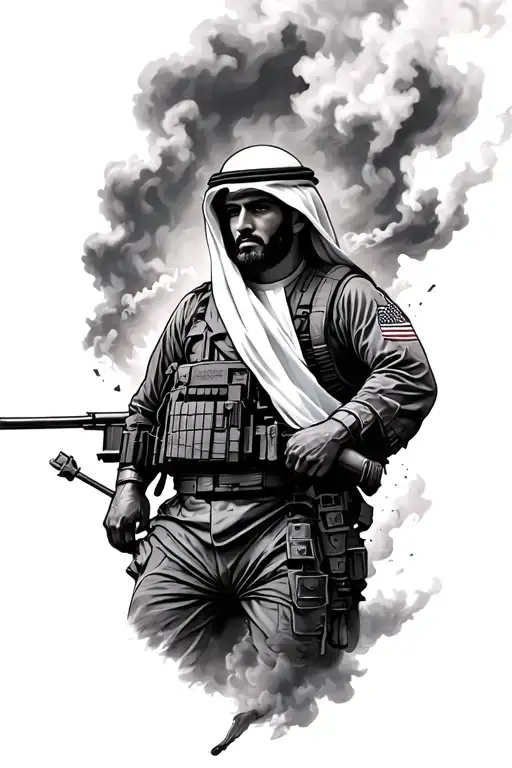 Kuwait Oil Well Fires Morphing Into Soldier Memorial