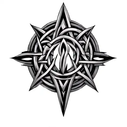 Norse Runes Intertwined