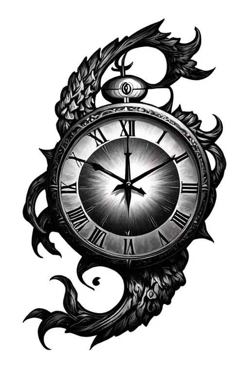 Time Is God Symbol