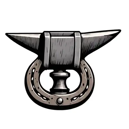 Horse Shoe And Anvil