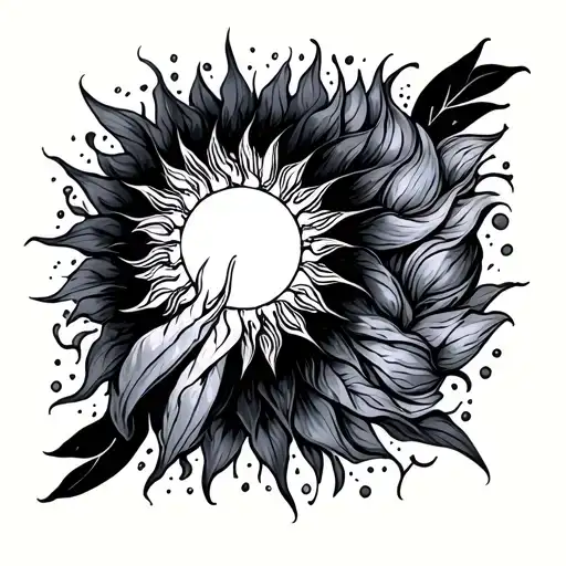 Sun And M Joined Together