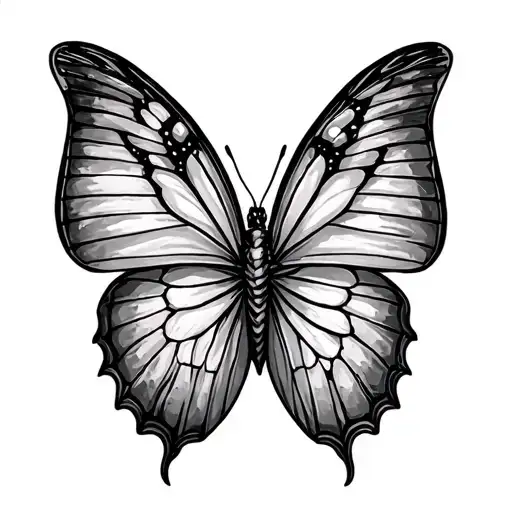 Peach Tree Butterfly