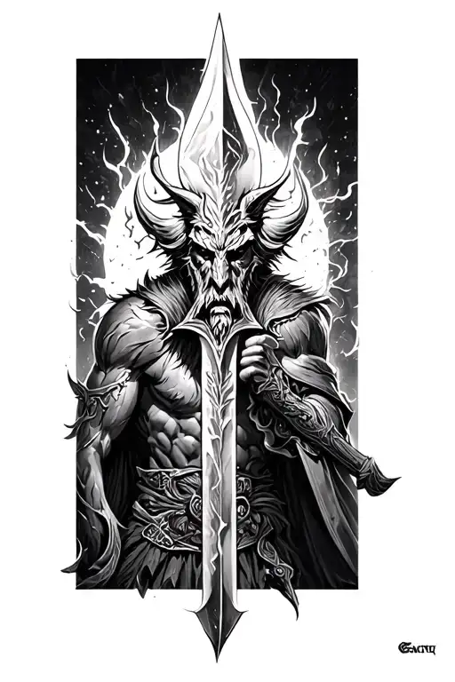 Mjolni Versus Gunggnir Odin's Spear Piercing