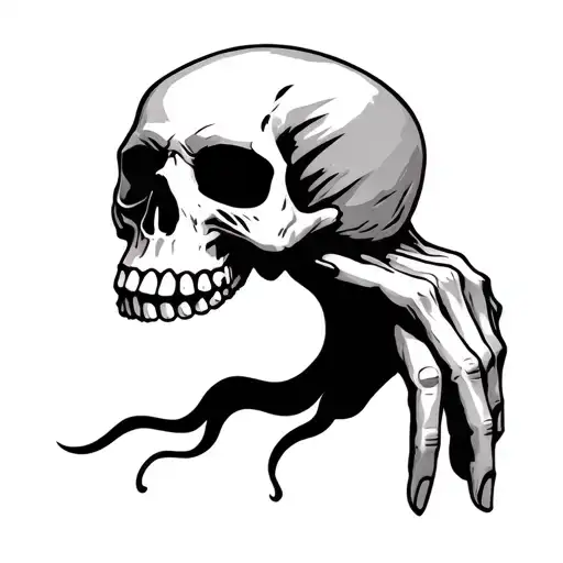 Skull Hand