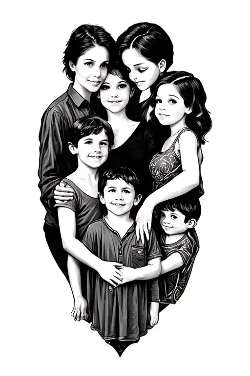 American Wife And Four Sons All Seen