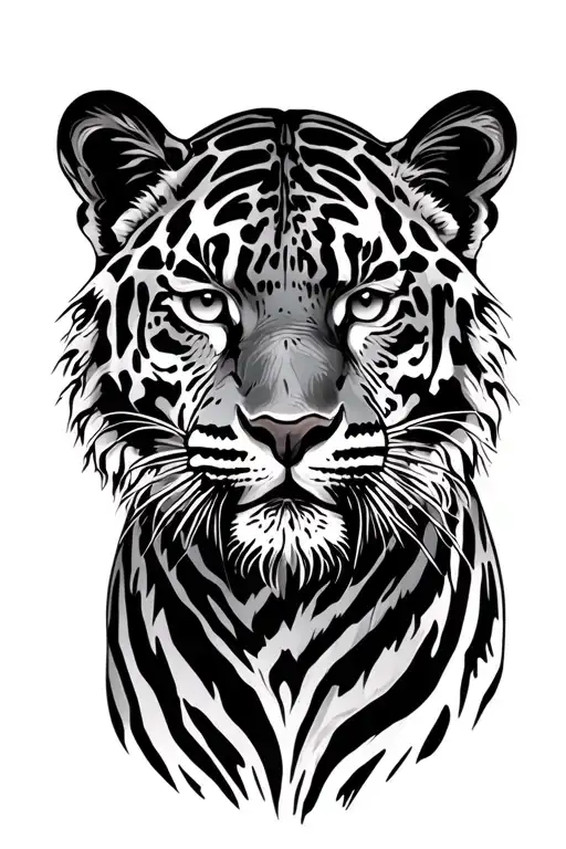 Leopard Vs Tiger Standing