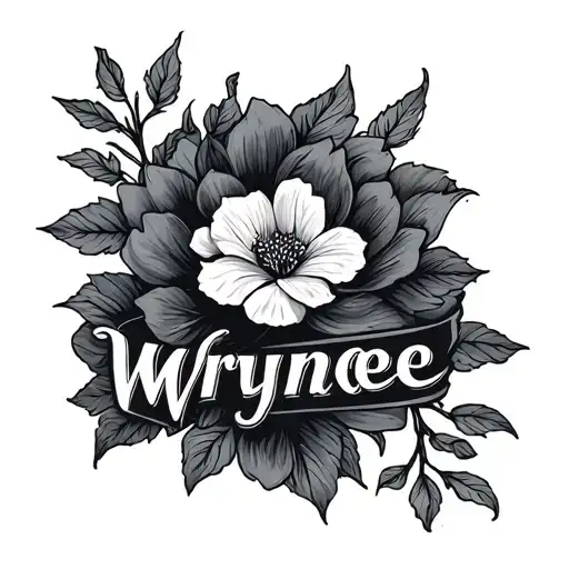 Wrynlee In Cursive