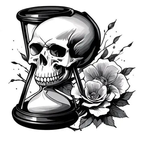 Hourglass Skull