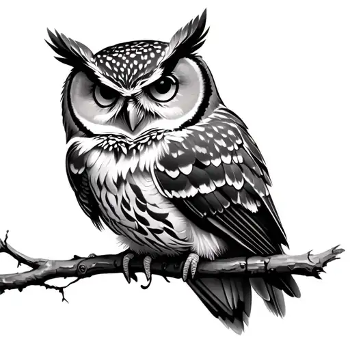 Realistic Owl