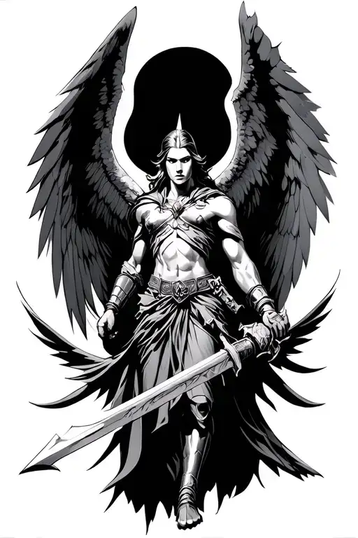 Archangel Warrior Wielding