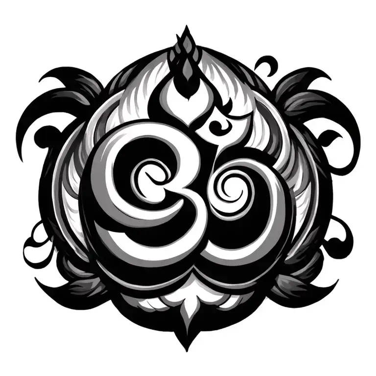 Trishul Om And Damru