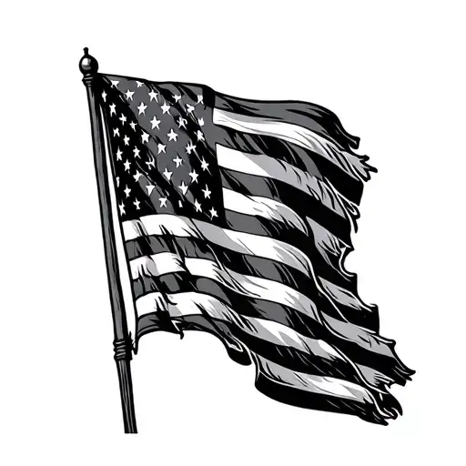 3 Boys Names Incorporated Into The Design Of America Flag