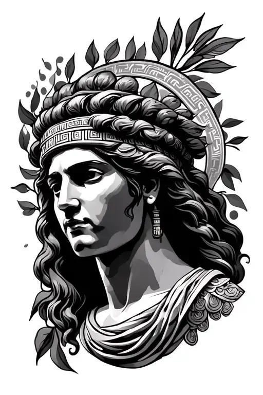 Greek Style Illustration