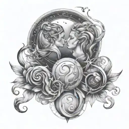 Capricorn Gemini And Aquarius Constellation