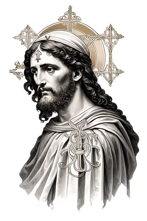 Shoulder Catholic Tattoo Michael