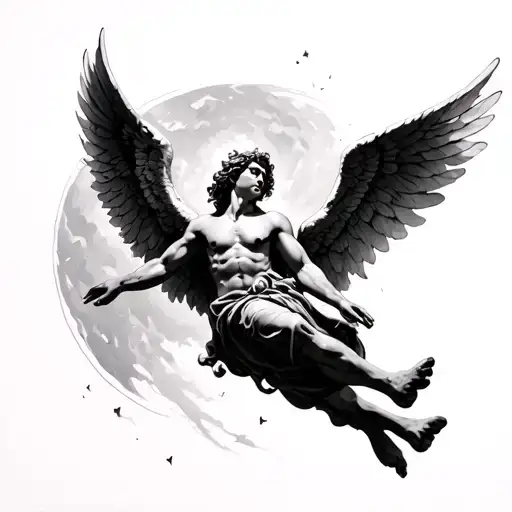 Falling Angel Falling Icarus