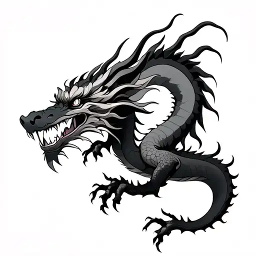 Oriental Dragon Realic
