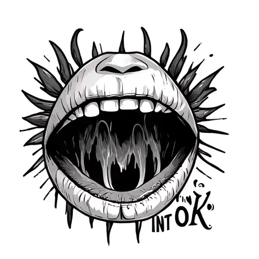 Im Not Ok By Jelly Roll Inspired Tattoo Featuring
