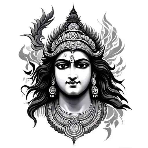 Vishnu Tattoo Ideas