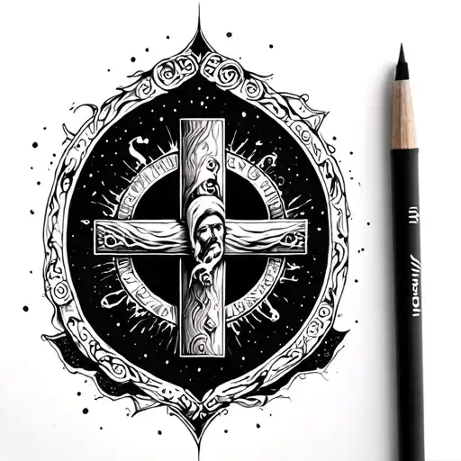 Biblical Tattoos Designed To Go On The Thumb