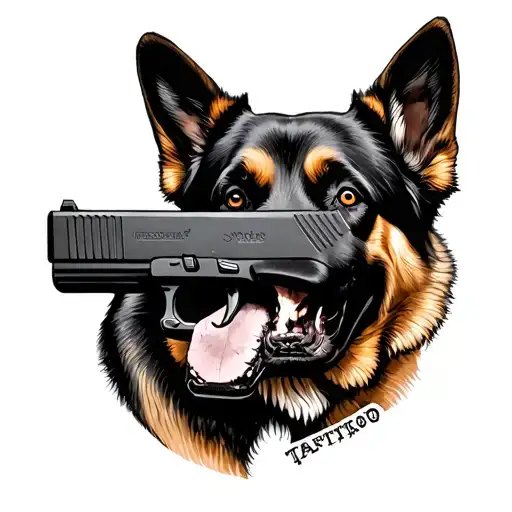 Glock 17 And K-9
