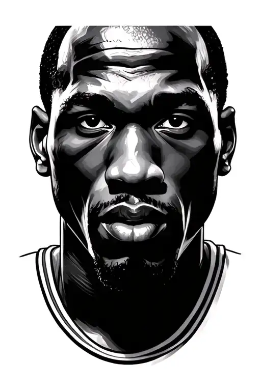 Micheal Jordan Face Surrounded