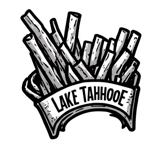 Fries And Lake Tahoe