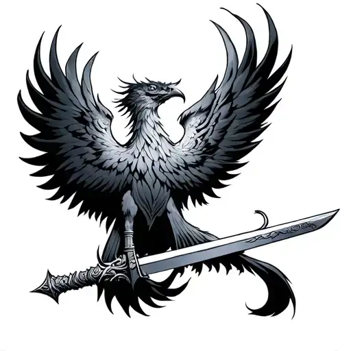 Phoenix And Sword