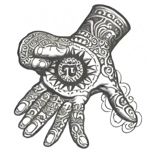 Hand That Says Taraji