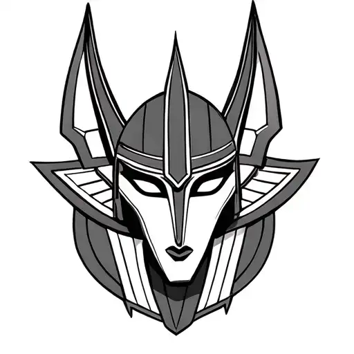 Anubis Warrior Mask