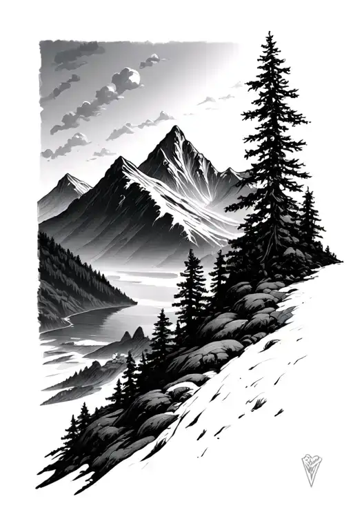 Nature And Mountains