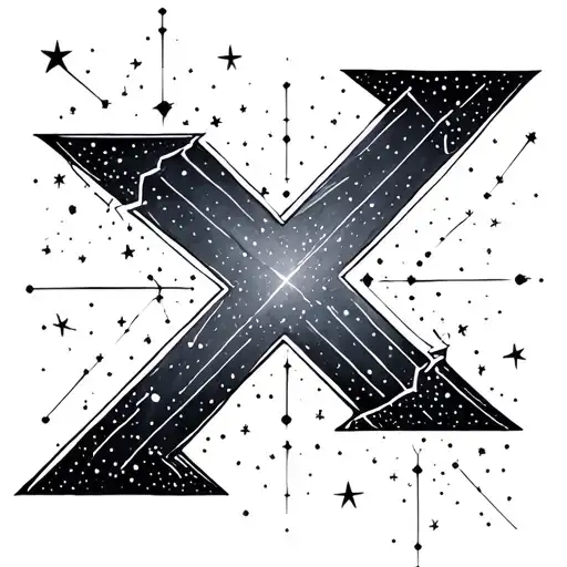 Star Constellation That Form A Letter X