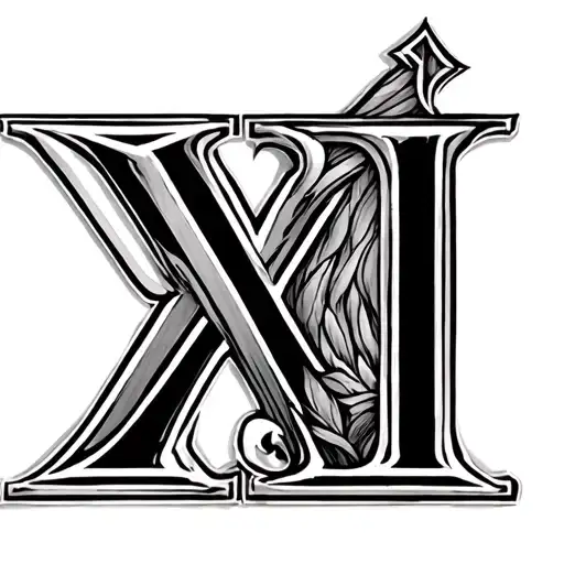 Roman Numerals Xi Vii Mmiv