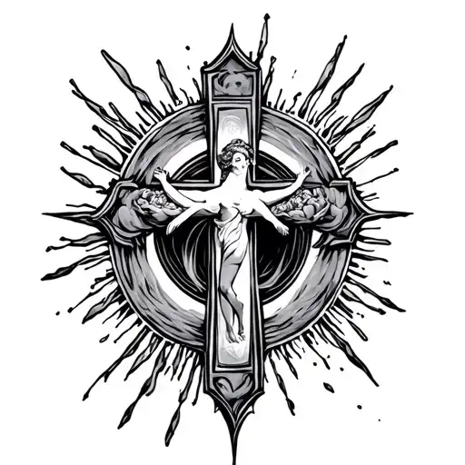 Cross Mother Simbolism