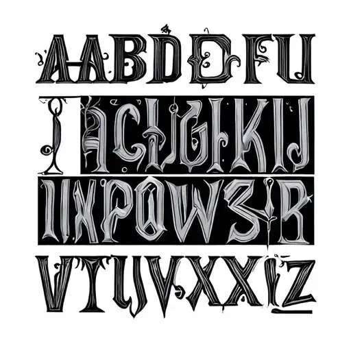 All Letters Of The Alphabet
